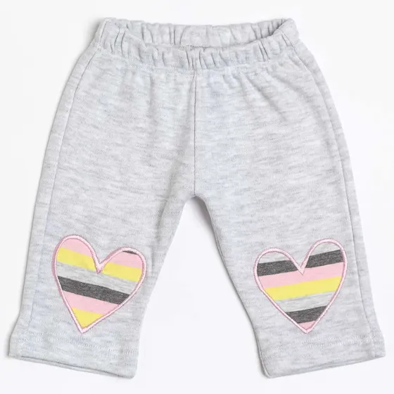 Pantaloncito Bebé Con Aplique Bordado  Otoño Invierno Owoko