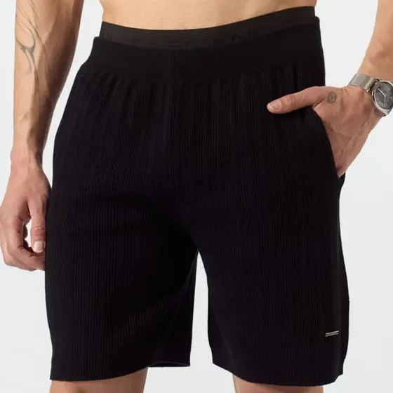 Bermuda Tejida Dono Negro Tascani