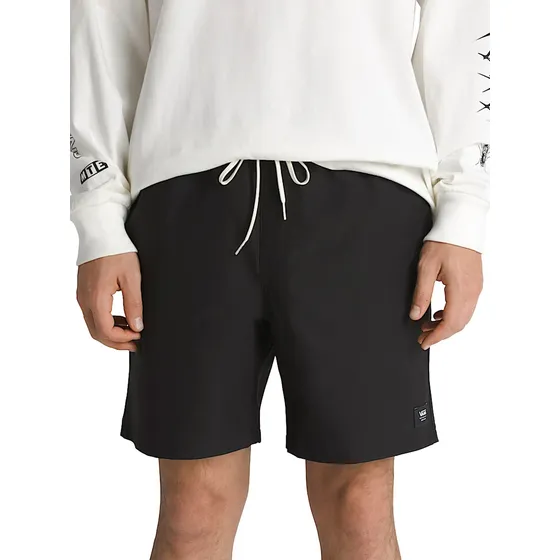 Bermuda Vans Range Relaxed Sport Hombre Moda Negro