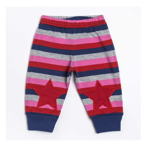 Pantaloncito Bebé Rayado Algodón Otoño Invierno Owoko