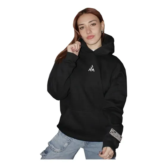 Buzo Hombre Hoodie Essentials Canguro Streetwear Oversize