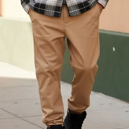 Pantalón Jogger Matt Gabardina Elepants Beige