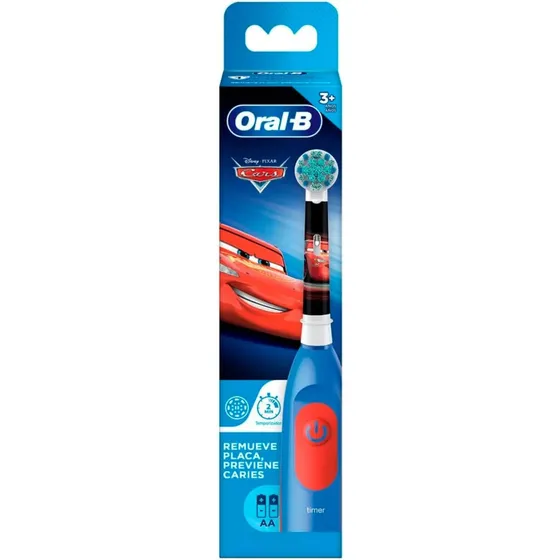 Oral-B Disney Pixar Cars cepillo de dientes eléctrico sónico color rojo y azul