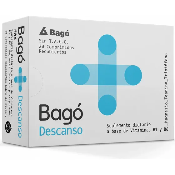 Suplemento Dietario Bagó+ Descanso X 20 Comprimidos
