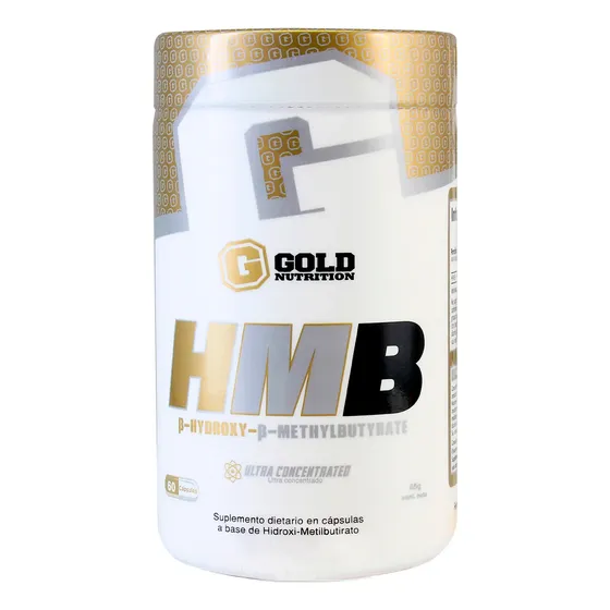 Gold Nutrition Hmb Recuperacion Muscular Suplemento 60c 6c
