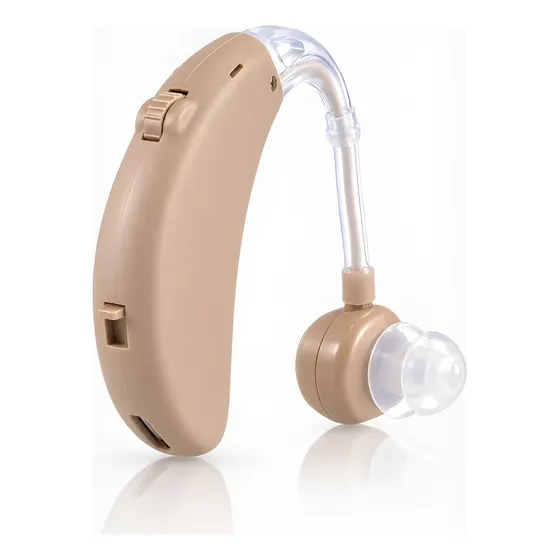 Audifono Recargable Hipoacustico Sordo Reg Volumen Beige