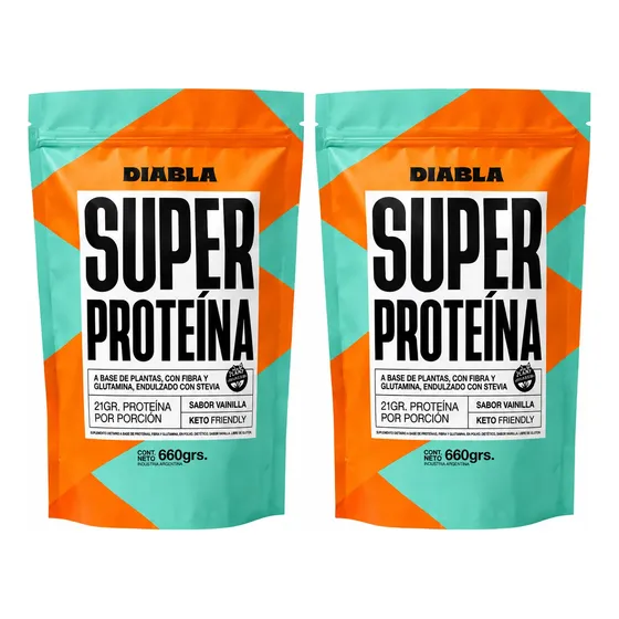 Pack X2 Proteina Vegetal Sabor Vainilla