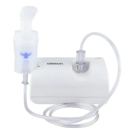 Nebulizador Omron A Piston Ne-c801 Silencioso Niño Y Adulto