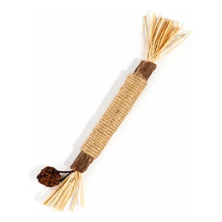 Juguete Catnip Gatos Matatabi Rascador Mordedor Natural 1u