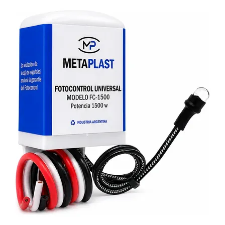 Fotocontrol Fotocelula Universal Sensor Exterior Metaplast