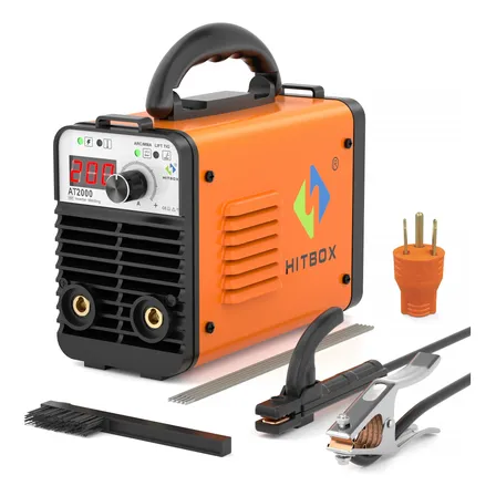 Soldadora Inverter 2en1 Tig*mma 200a 110v/220v Antiadherente