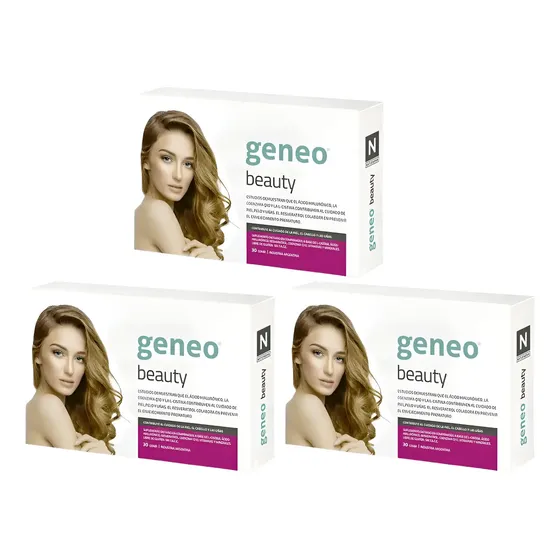 Pack X 3 Geneo Beauty Acido Hialurónico Natufarma X 30