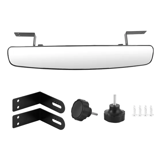 Espejo Retrovisor Para Coche Club, Convexo Central, 180 Grados De Ancho