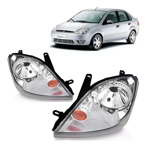 Juego Optica Ford Fiesta Max 2003 2004 2006 Ambiente Plus