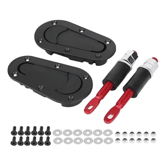 Trabas Rapidas Capot D1 Sanko Competicion S/ Llave