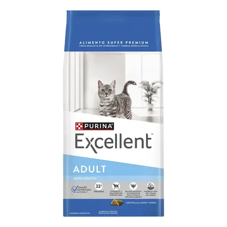 Alimento Excellent Gato Adulto X 15kg