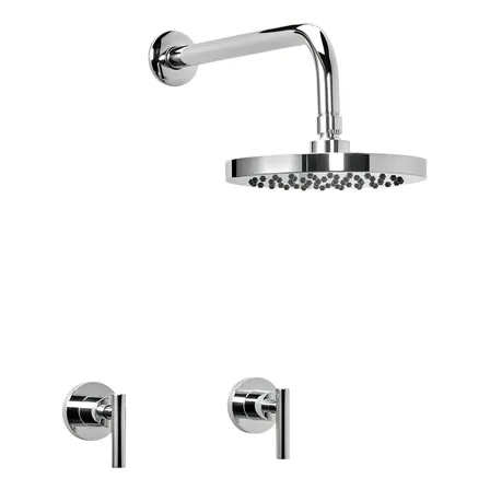 Grifería De Ducha Embutir Sin Transfer. Peirano Adra 81-166