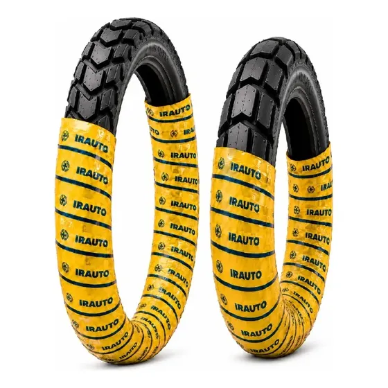 Kit Cubiertas Irauto 2.75-21 4.10-18 Trail 150