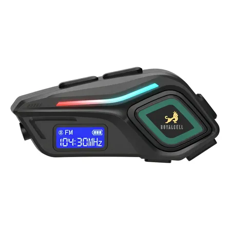 Auriculares Bluetooth Moto Casco Rk08 Rgb Microfono Radio