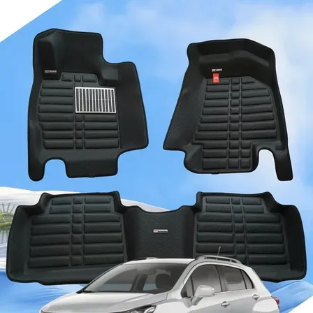 Cubre Alfombras Megmart Chevrolet Tracker 2012-2020 Gris Oscuro