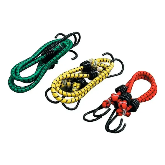 Tensor Elastico Con Ganchos 120 Cm Sunchos Blister X3 Moto