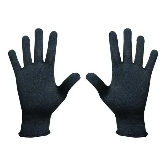 Guantes Primera Piel VK de Hilo Tejido, Talle Único para Moto y Bici