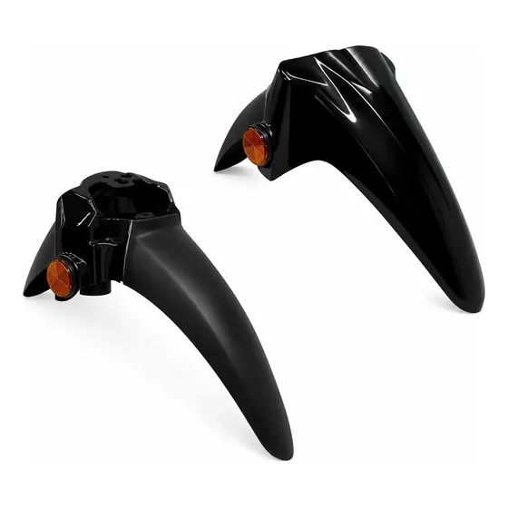 Guardabarros Delantero Completo Honda Wave 110s Negro Coyote
