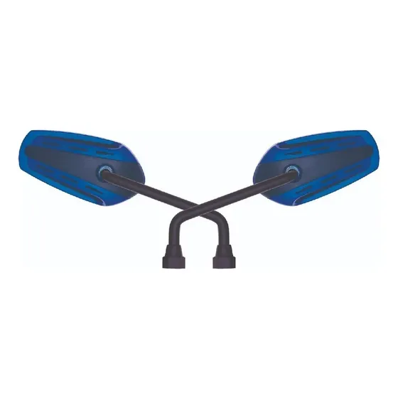 Espejos Retrovisores Gvs By Drook Modelo Gtx Azul Honda Par