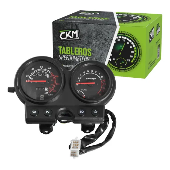 Tablero Velocímetro Zanella Rx 150 Fondo Negro - Ckm