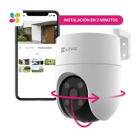 Camara de Seguridad Motorizada PTZ Ezviz H8C