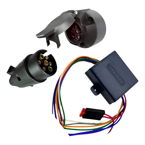 Emulador Interface Enganche Trailer Con Conector 7 Vias