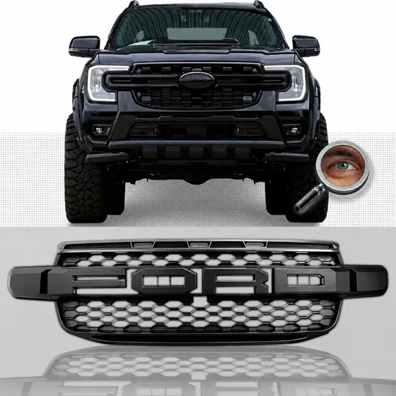 Parrilla T/ Raptor P/ Ranger Xls Xlt 2024 2025 Tuningchrome