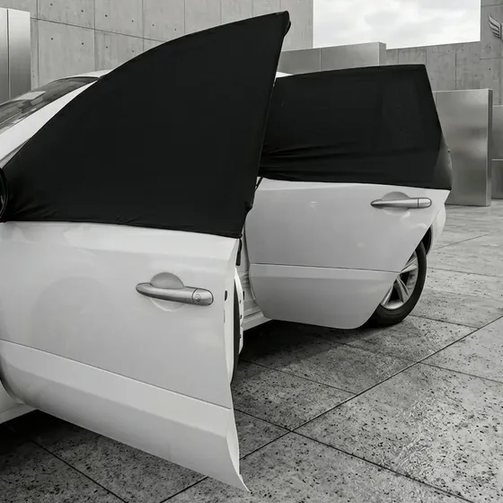 Fundas Parasol 4 Puertas Uv-off Dt80 Oscuras Calidad Premium