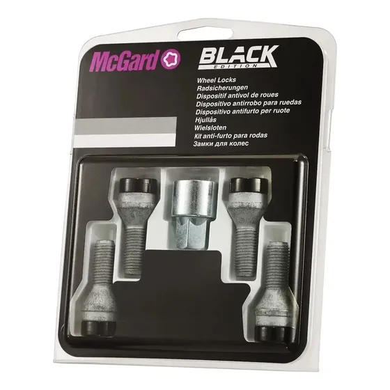 Bulones Antirrobo Mcgard Black Jeep Compass Blackhawk 2025+