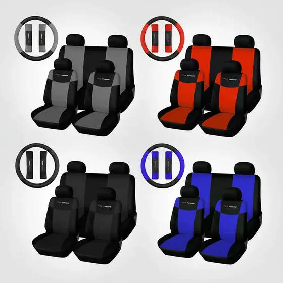 Funda Asiento Cubre Cinturon Volante Peugeot 106 205 206 306
