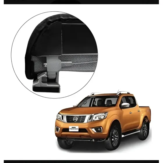 Lona Marítima Premium Nissan Frontier 2018/23 Aluminio Forza