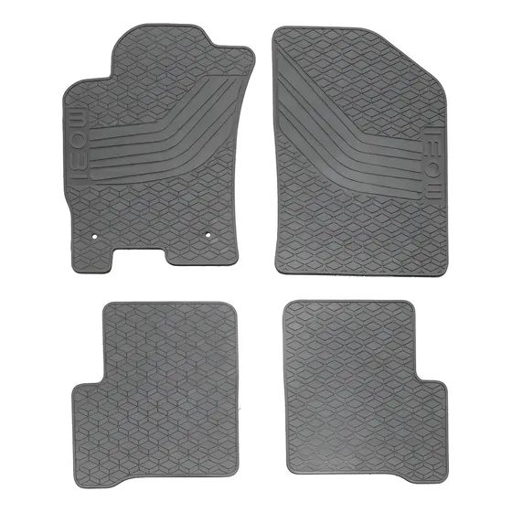 Alfombra Goma Fiat Mobi Mopar Original Juego Cuatro