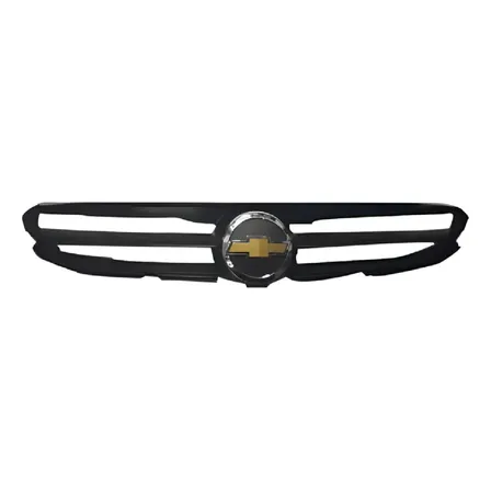 Kit Parrilla Bastones E Insignia Chevrolet Corsa 1999/2008 Negro Parrilla Mas Insignia