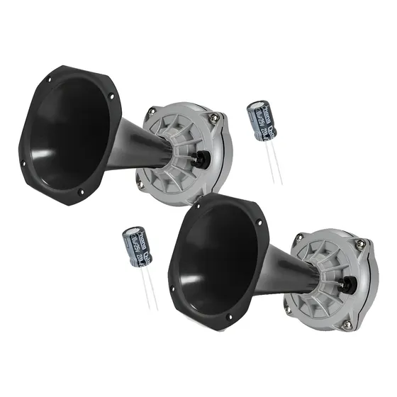 Combo Driver Bd250x +cornetas Largas-cortas +capacitores Jbl