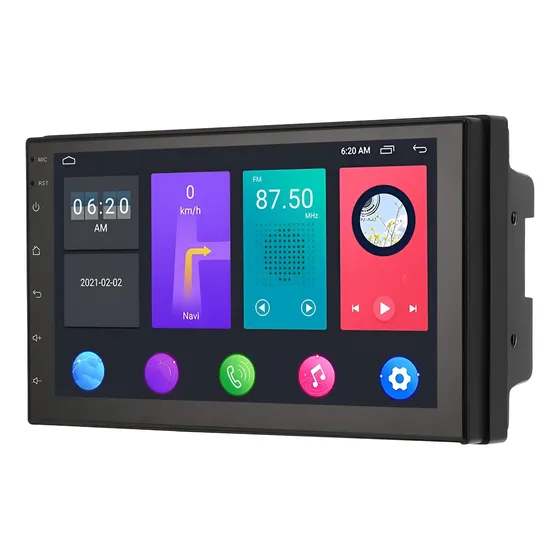 Stereo Auto Doble Din Pantalla 7 Pulgadas Bluetooth Qm7001a