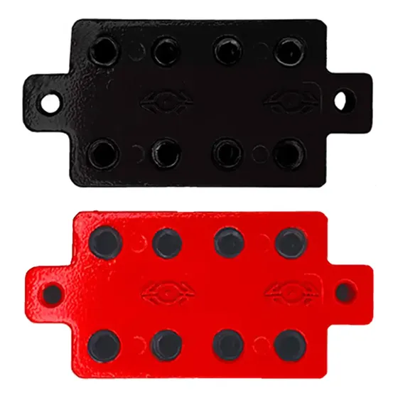 Block Distribuidor Polemar 4x4 8 Vias Positivo Negativo