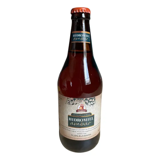 Hidromiel Ámbar Cabaña San Gabriel 500ml Bebida Artesanal