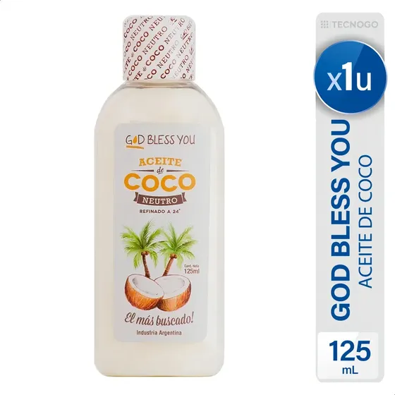 Aceite De Coco RBD (Neutro) God Bless You 125 Ml