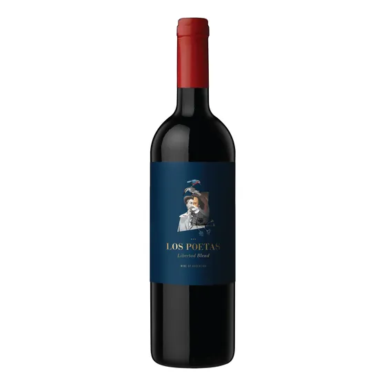 Vino Los Poetas Reserva Libertad Blend Bot 750ml Karim Mussi
