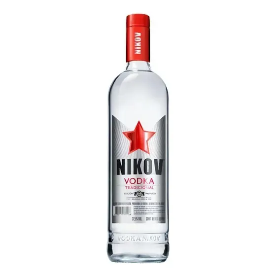 Bebida Vodka Tradicional 1 Litro Nikov