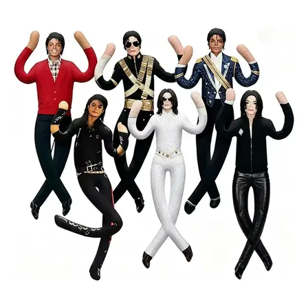 * 6pcs Muñeco Articulado De Michael Jackson«ratón *