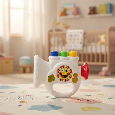 Trompeta Didactica Para Bebes Con Sonidos Y Luces
