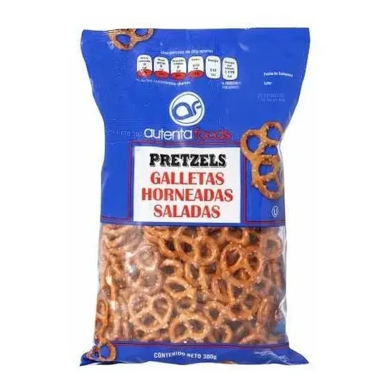 Pretzels Autenta Foods Horneados X 300 Grs.