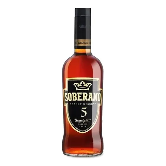 Brandy Soberano 5 Años Reserva Español 700ml