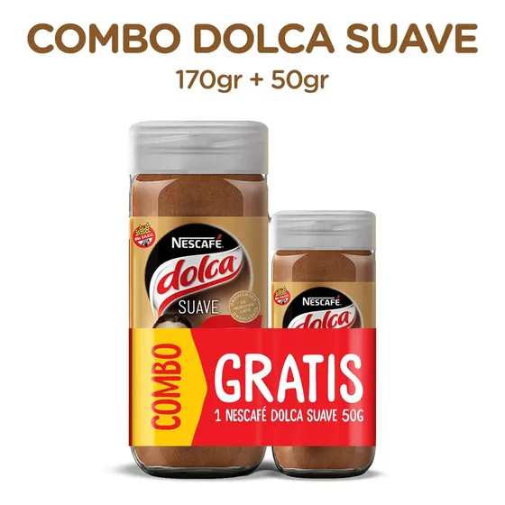 combo Dolca! Café Instantáneo Nescafé® Dolca® Suave - Fr